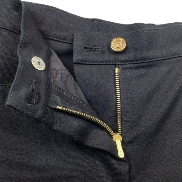 St. John Sport Womens Black Pants Size 4 Made In USA Dry Clean Only - Picture 6 of 10